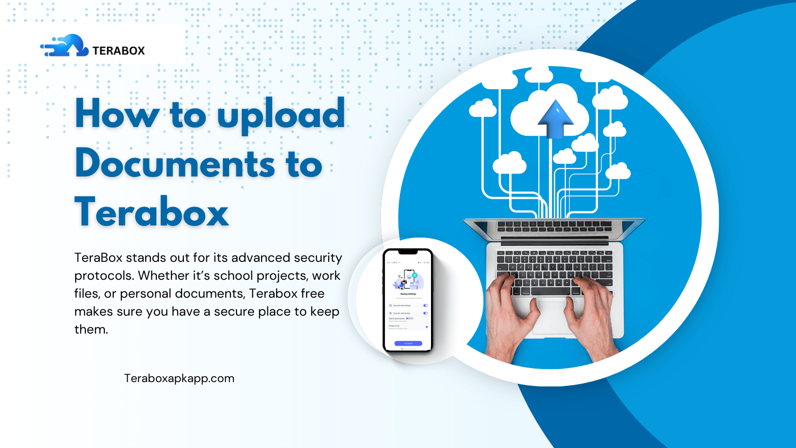 upload document to terabox