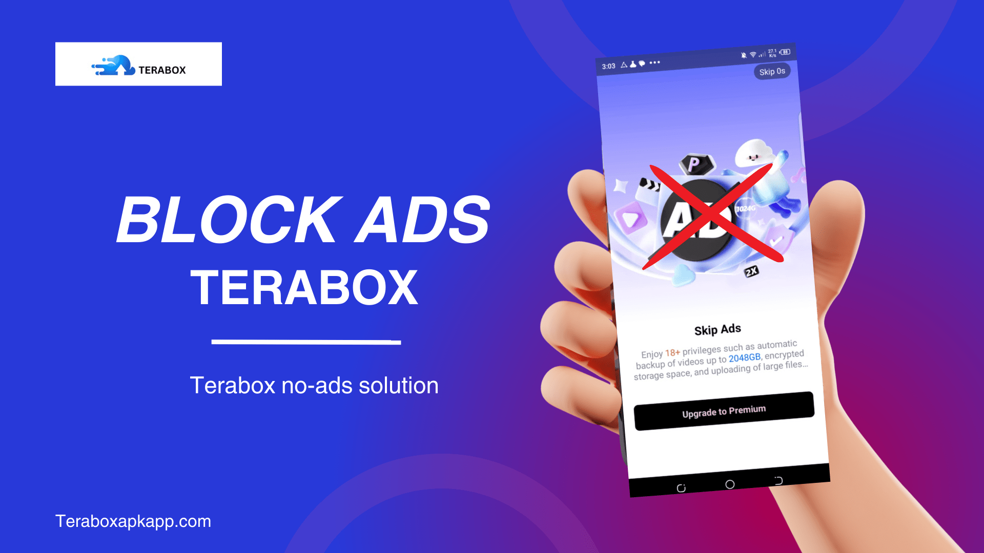 Terabox no ads