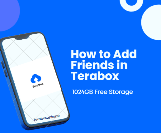 Add friends in terabox